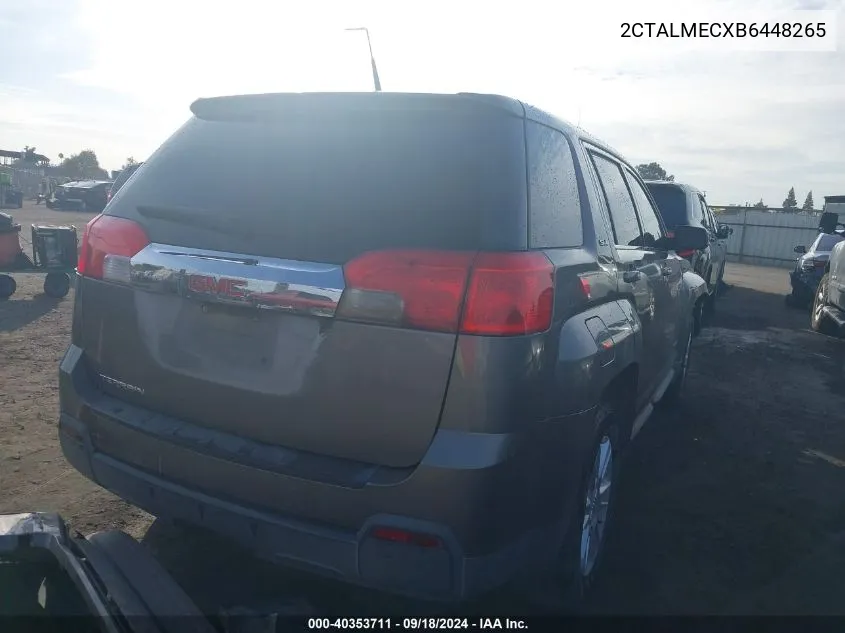 2CTALMECXB6448265 2011 GMC Terrain Sle-1