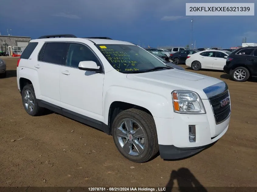 2GKFLXEKXE6321339 2014 GMC Terrain