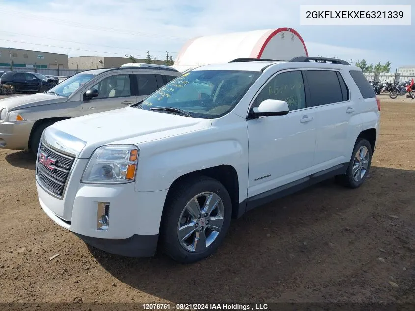 2014 GMC Terrain VIN: 2GKFLXEKXE6321339 Lot: 12078751