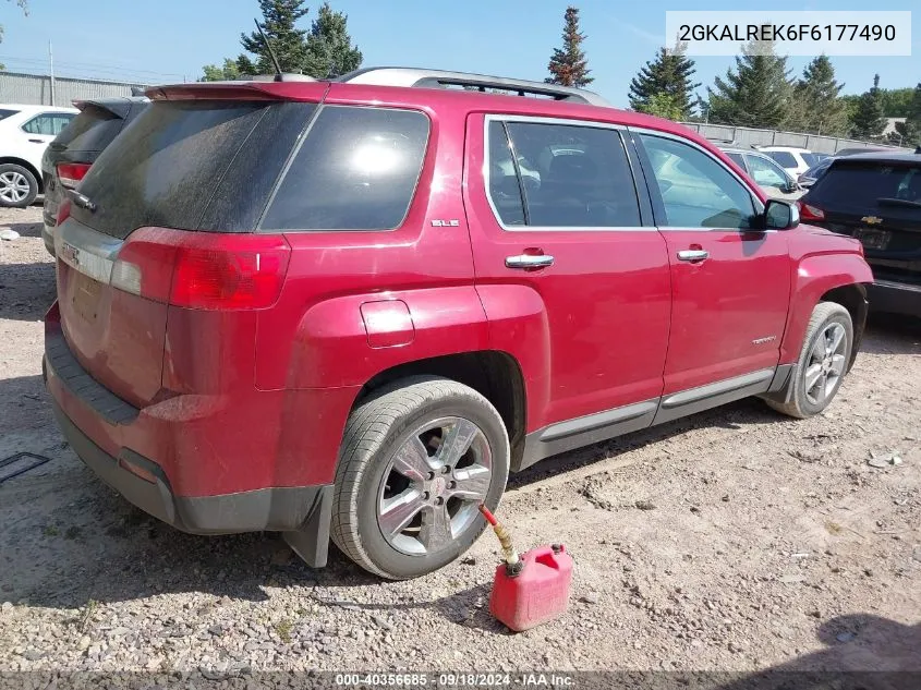 2GKALREK6F6177490 2015 GMC Terrain Sle