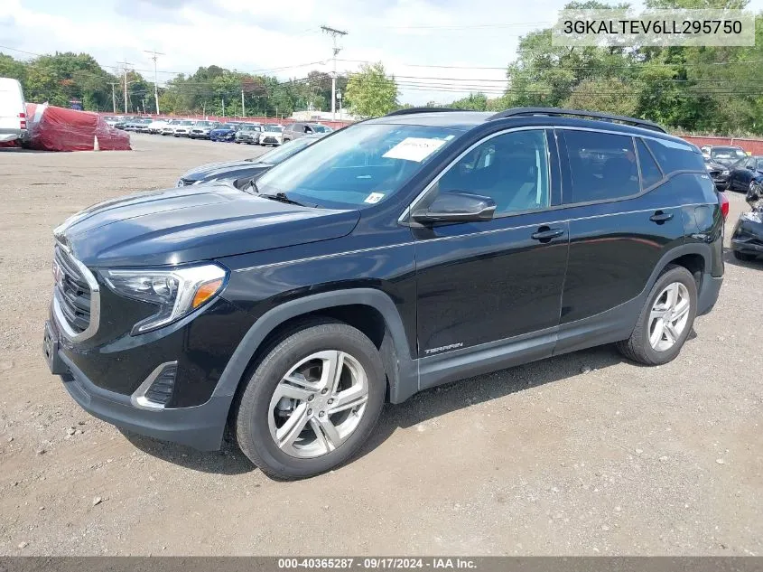 2020 GMC Terrain Awd Sle VIN: 3GKALTEV6LL295750 Lot: 40365287