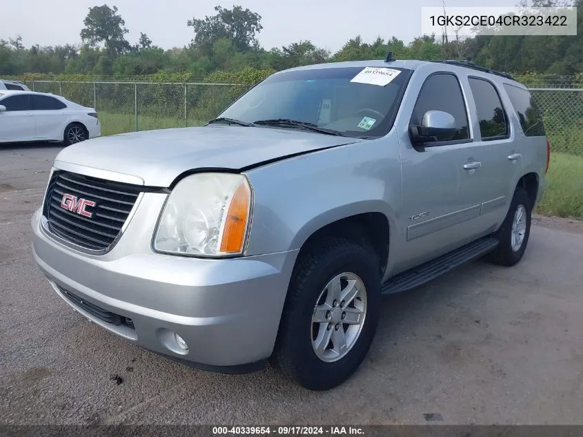 1GKS2CE04CR323422 2012 GMC Yukon Slt