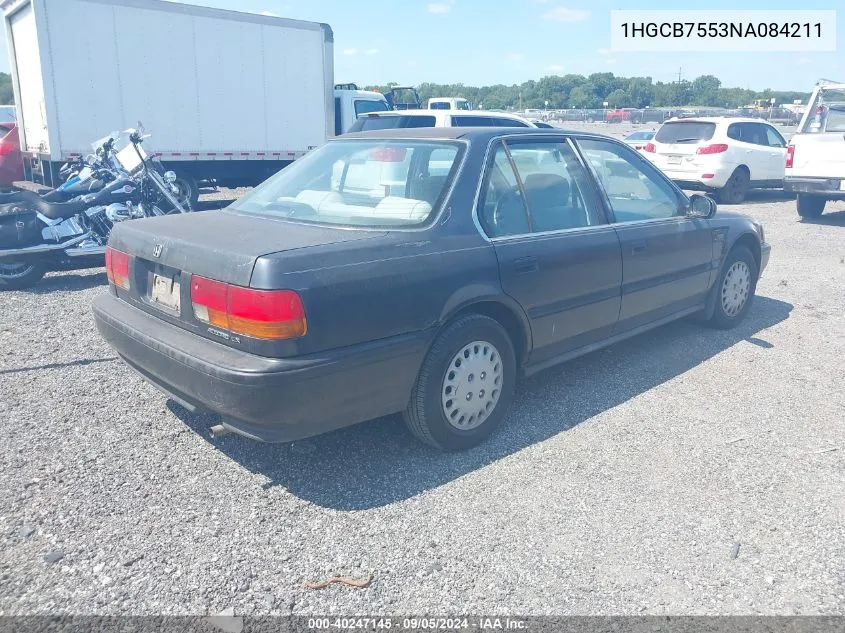 1HGCB7553NA084211 1992 Honda Accord Lx