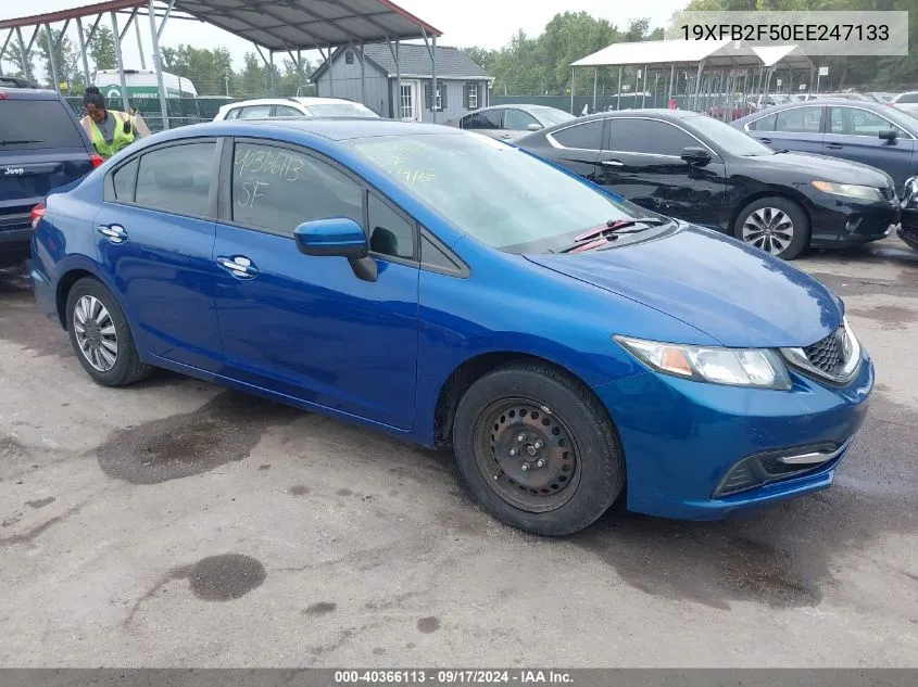 19XFB2F50EE247133 2014 Honda Civic Lx