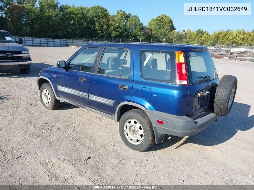 JHLRD1841VC032649 1997 Honda Cr-V Lx