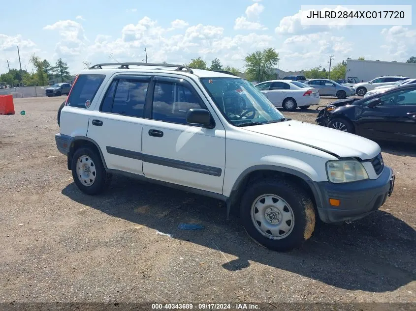 1999 Honda Cr-V Lx VIN: JHLRD2844XC017720 Lot: 40343689