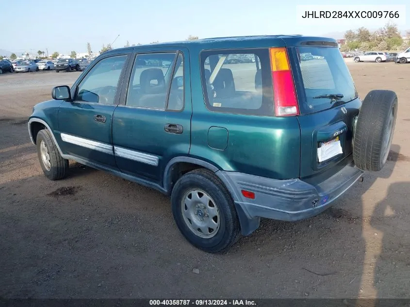 1999 Honda Cr-V Lx VIN: JHLRD284XXC009766 Lot: 40358787