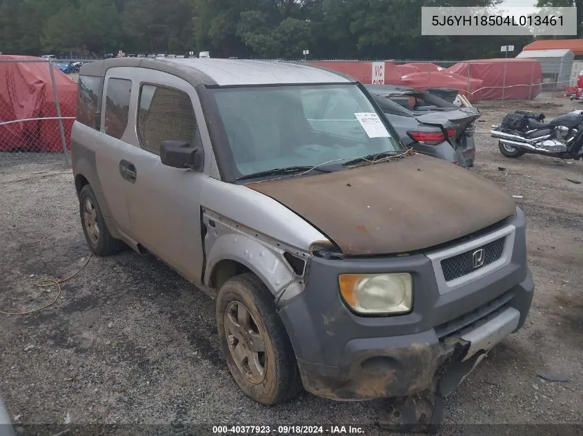 2004 Honda Element Ex VIN: 5J6YH18504L013461 Lot: 40377923