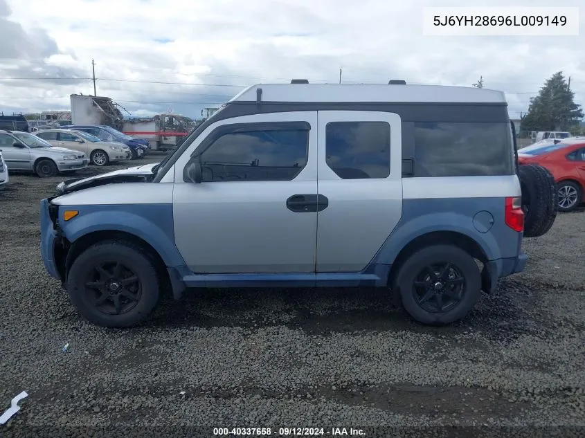 2006 Honda Element Ex VIN: 5J6YH28696L009149 Lot: 40337658