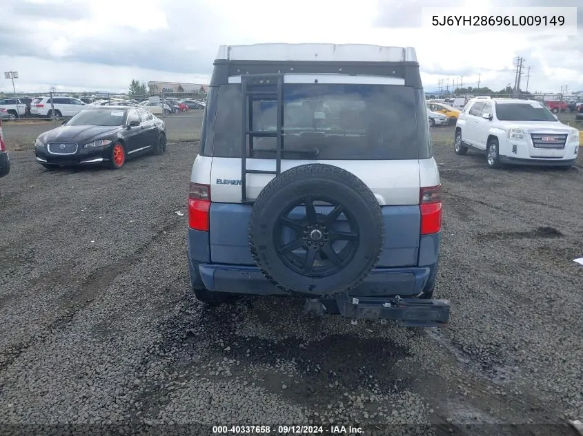 5J6YH28696L009149 2006 Honda Element Ex