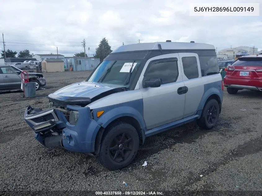 5J6YH28696L009149 2006 Honda Element Ex