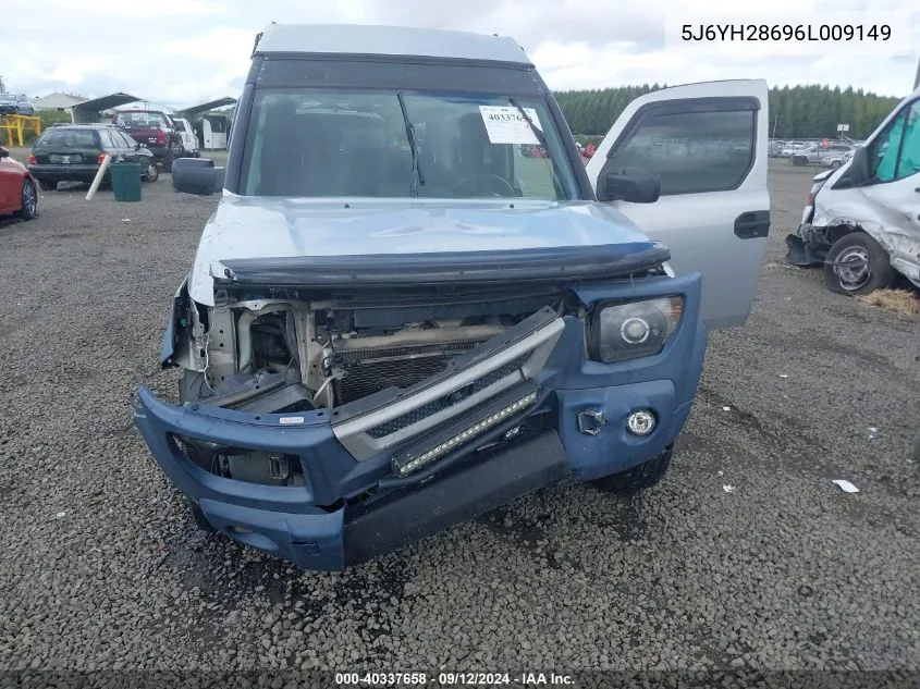 2006 Honda Element Ex VIN: 5J6YH28696L009149 Lot: 40337658