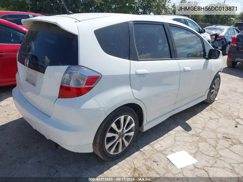 2013 Honda Fit Sport VIN: JHMGE8H56DC013871 Lot: 40373853