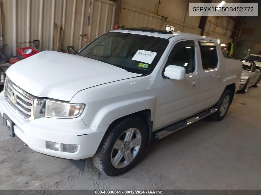 5FPYK1F55CB452772 2012 Honda Ridgeline Rtl