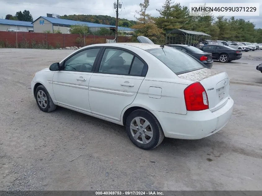 2009 Hyundai Accent Gls VIN: KMHCN46C99U371229 Lot: 40369753