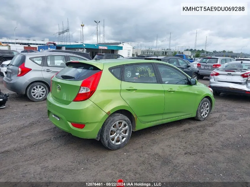 KMHCT5AE9DU069288 2013 Hyundai Accent Gls/Gs