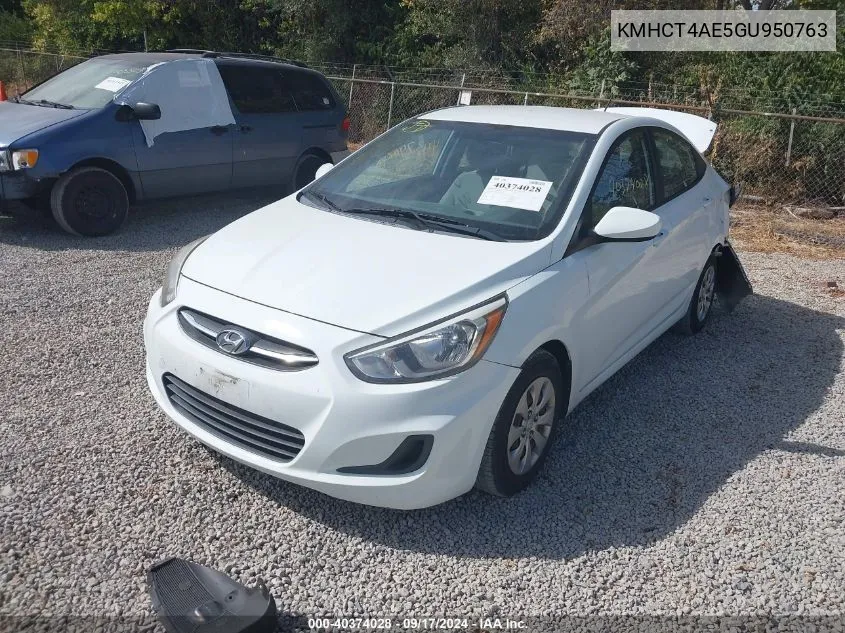 KMHCT4AE5GU950763 2016 Hyundai Accent Se