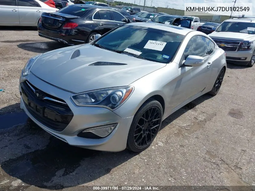 KMHHU6KJ7DU102549 2013 Hyundai Genesis 3.8 Grand Touring