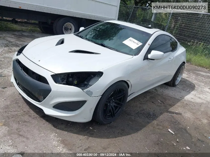 KMHHT6KD0DU090273 2013 Hyundai Genesis Coupe 2.0T