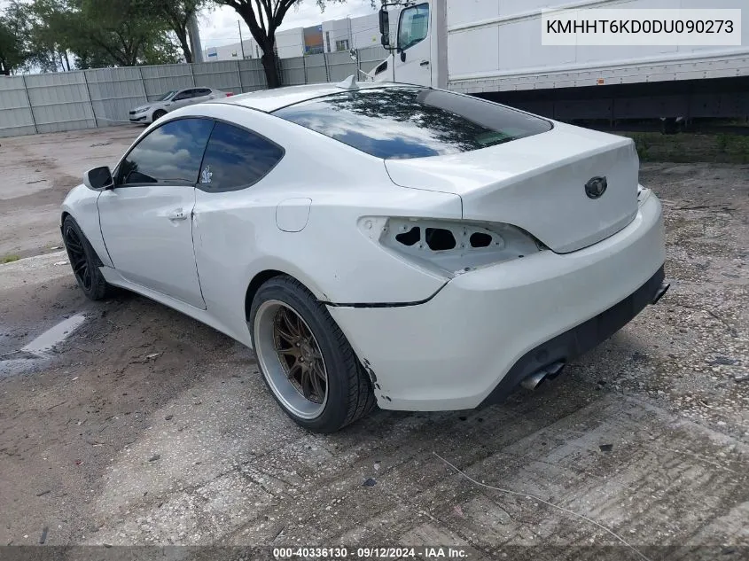 KMHHT6KD0DU090273 2013 Hyundai Genesis Coupe 2.0T