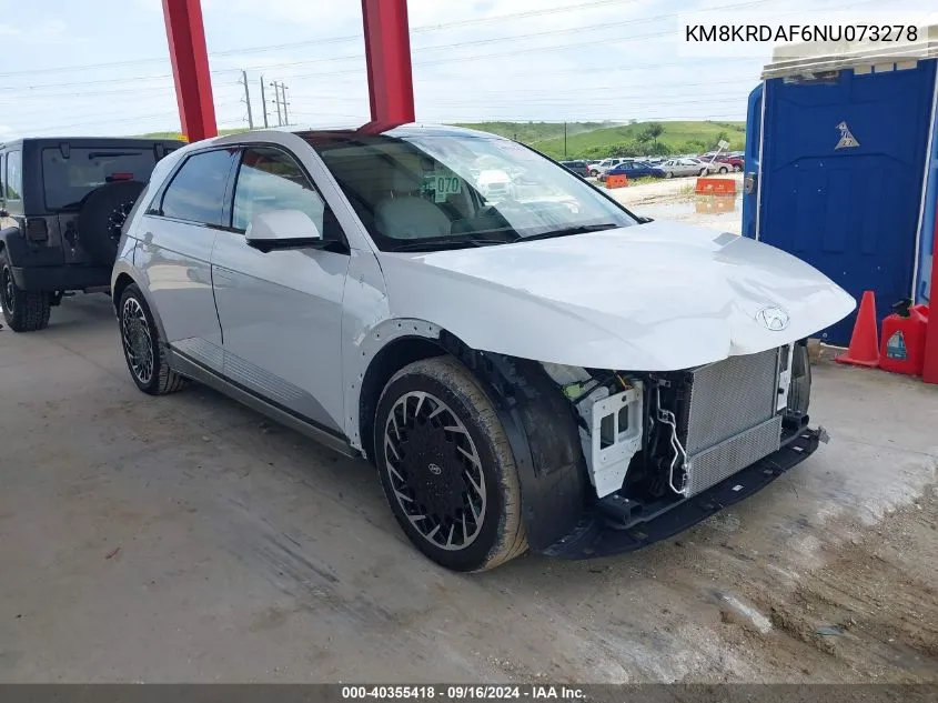 KM8KRDAF6NU073278 2022 Hyundai Ioniq 5 Limited