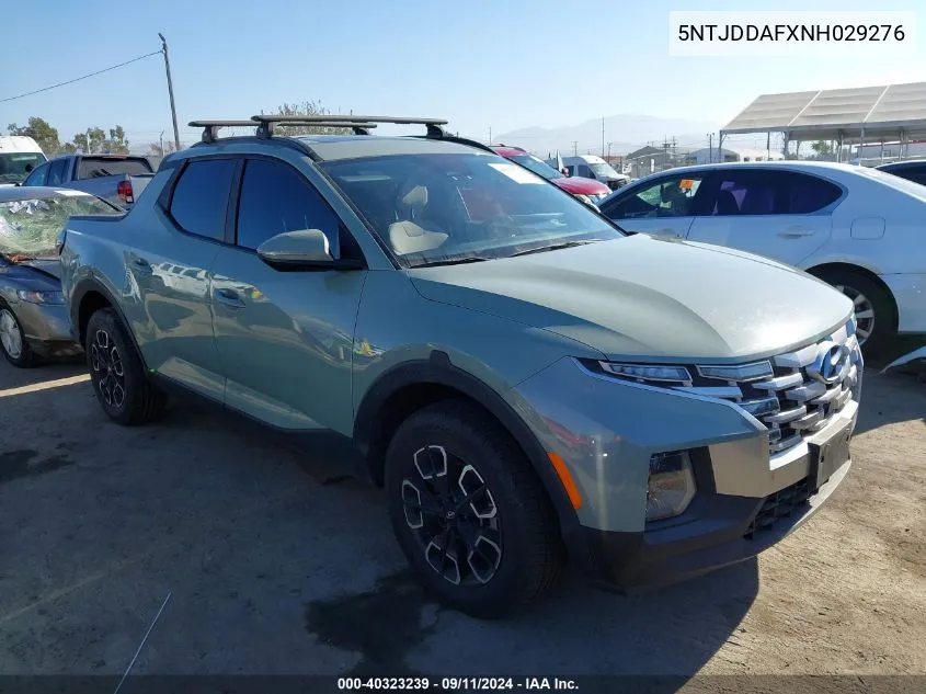 5NTJDDAFXNH029276 2022 Hyundai Santa Cruz Sel Premium