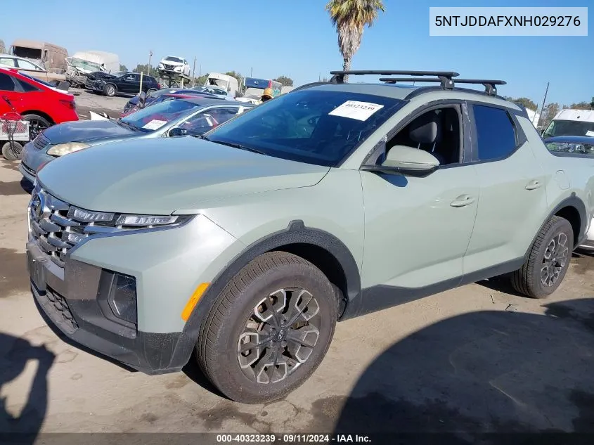 2022 Hyundai Santa Cruz Sel Premium VIN: 5NTJDDAFXNH029276 Lot: 40323239