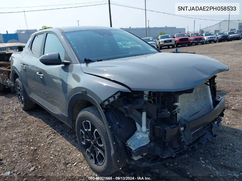 5NTJADAE2PH058533 2023 Hyundai Santa Cruz Se