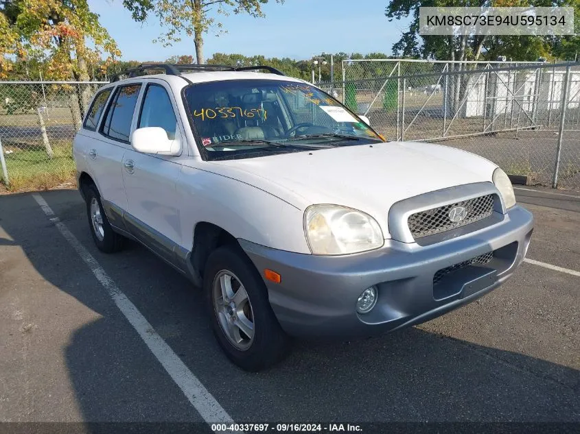 2004 Hyundai Santa Fe Gls/Lx VIN: KM8SC73E94U595134 Lot: 40337697