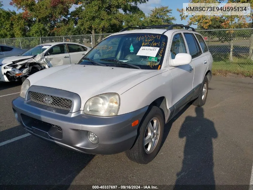 KM8SC73E94U595134 2004 Hyundai Santa Fe Gls/Lx