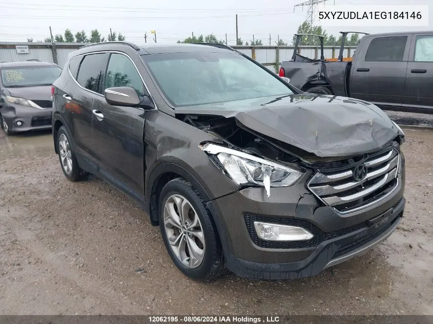 2014 Hyundai Santa Fe Sport VIN: 5XYZUDLA1EG184146 Lot: 12062195