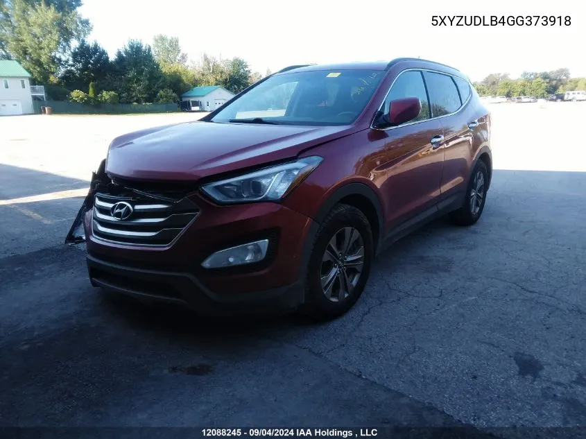 5XYZUDLB4GG373918 2016 Hyundai Santa Fe Sport 2.4 Premium