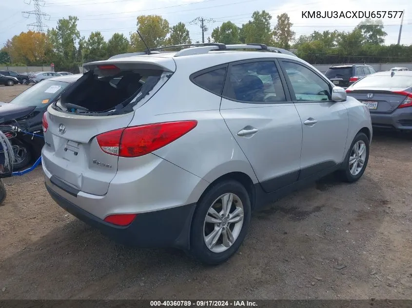 KM8JU3ACXDU657577 2013 Hyundai Tucson Gls