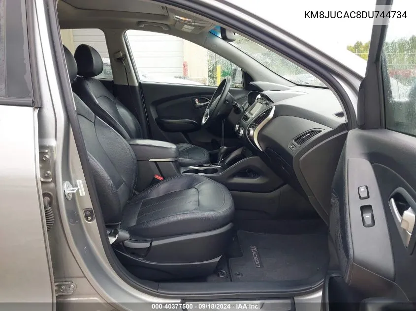 KM8JUCAC8DU744734 2013 Hyundai Tucson Limited