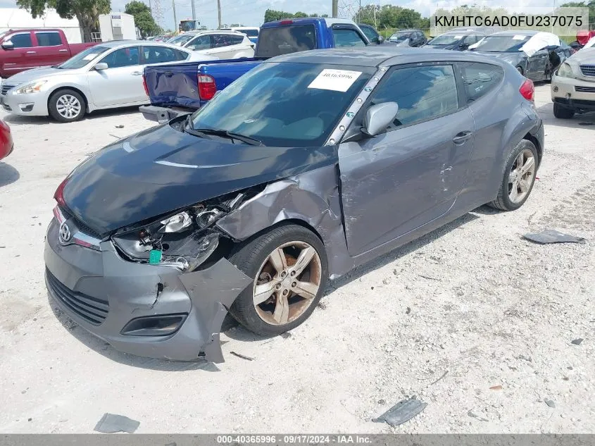 KMHTC6AD0FU237075 2015 Hyundai Veloster