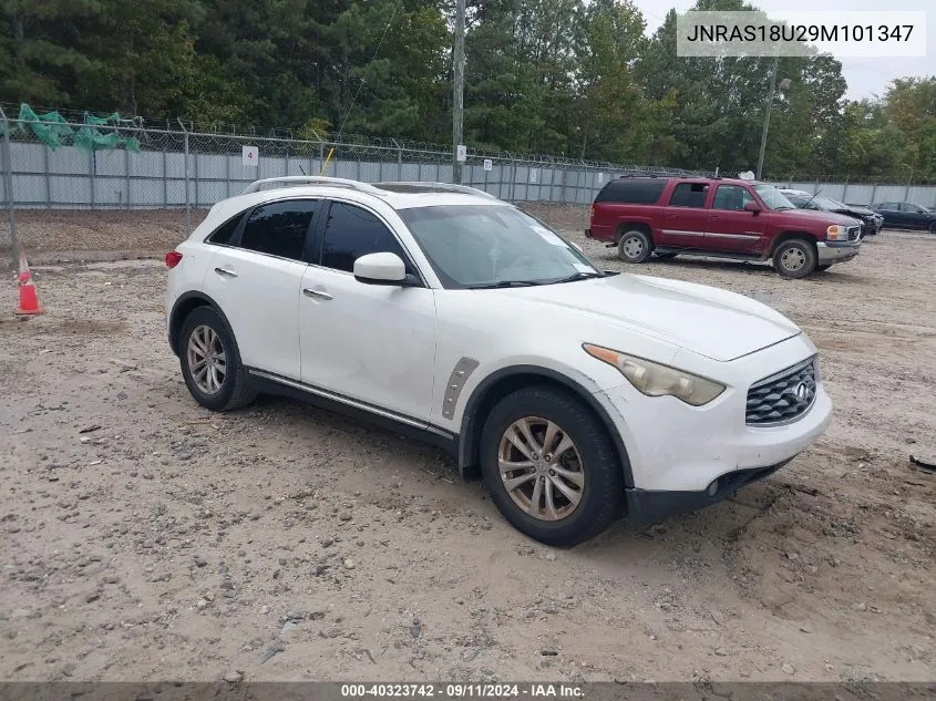 2009 Infiniti Fx35 VIN: JNRAS18U29M101347 Lot: 40323742