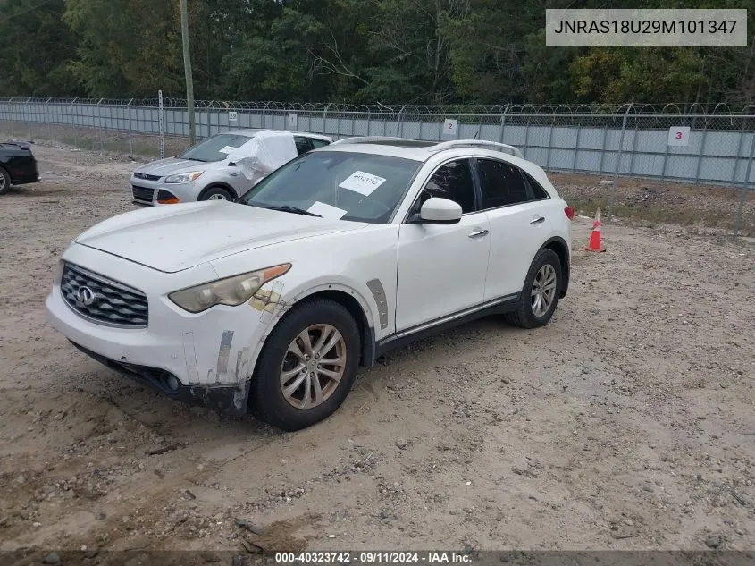 2009 Infiniti Fx35 VIN: JNRAS18U29M101347 Lot: 40323742