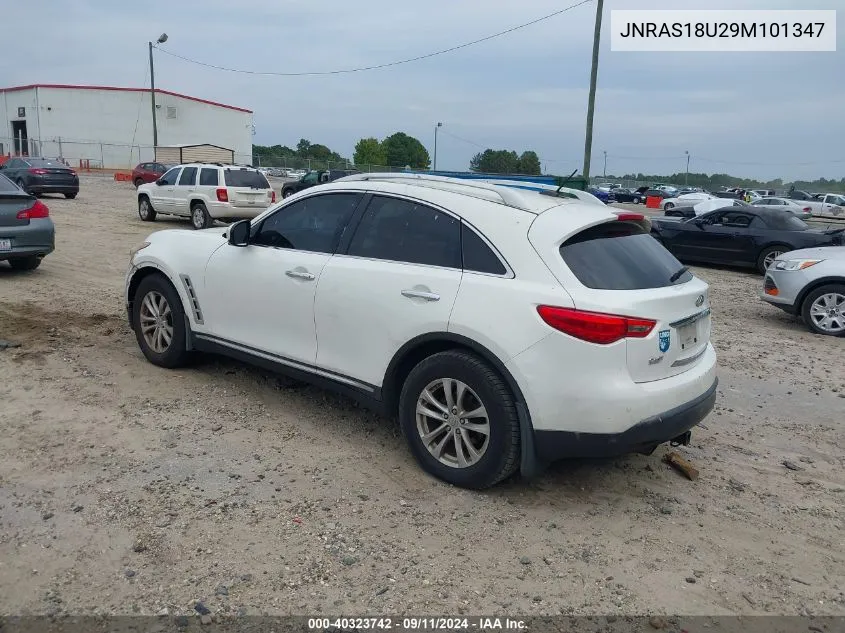 2009 Infiniti Fx35 VIN: JNRAS18U29M101347 Lot: 40323742