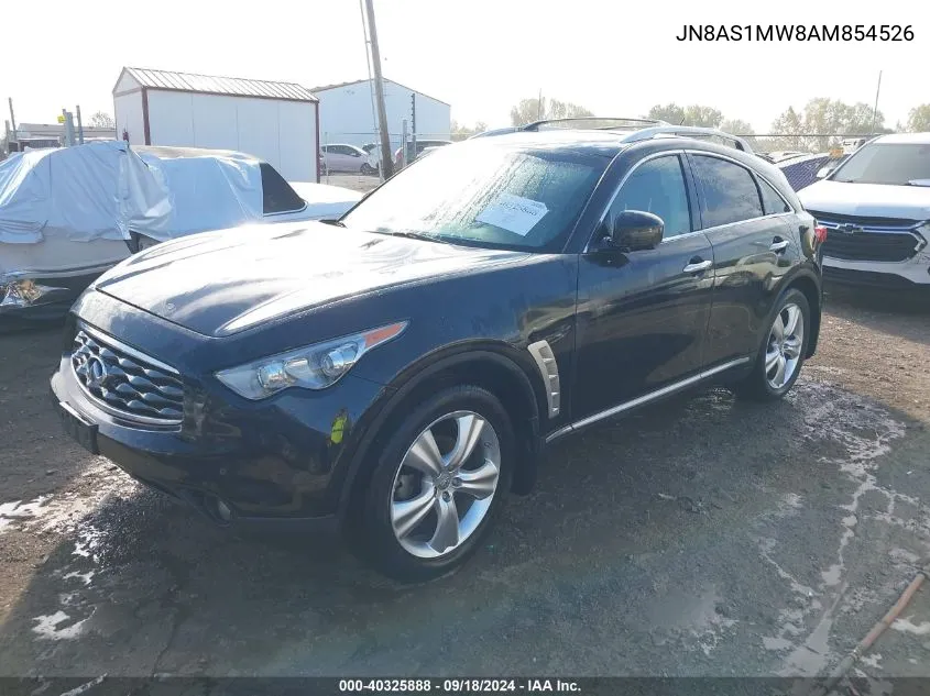 JN8AS1MW8AM854526 2010 Infiniti Fx35