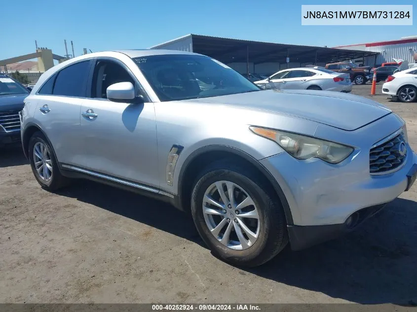 2011 Infiniti Fx35 VIN: JN8AS1MW7BM731284 Lot: 40252924