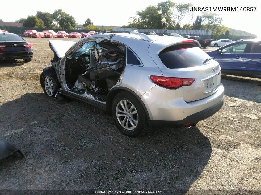 2011 Infiniti Fx35 VIN: JN8AS1MW9BM140857 Lot: 40255173