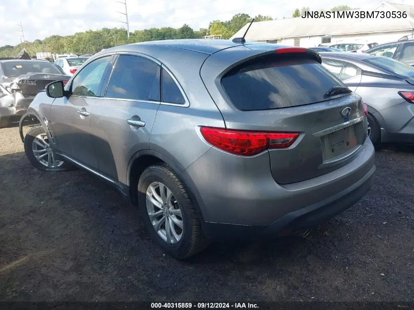 JN8AS1MW3BM730536 2011 Infiniti Fx35