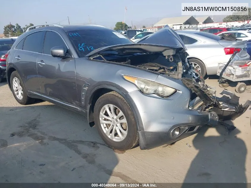 2012 Infiniti Fx35 Limited Edition VIN: JN8AS1MW0CM150856 Lot: 40349064