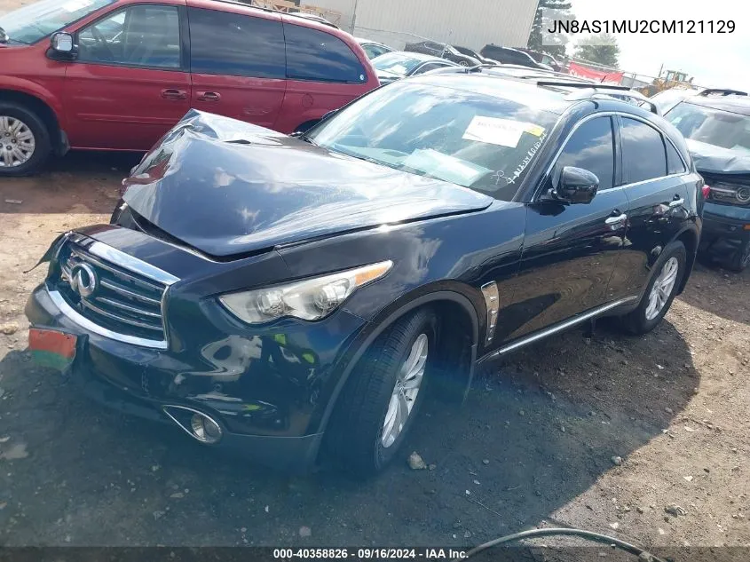 2012 Infiniti Fx35 VIN: JN8AS1MU2CM121129 Lot: 40358826