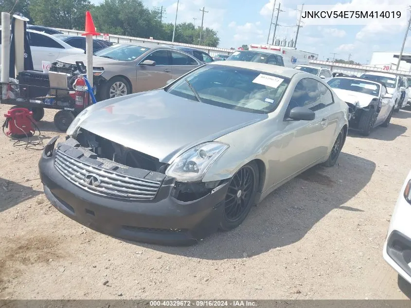 JNKCV54E75M414019 2005 Infiniti G35