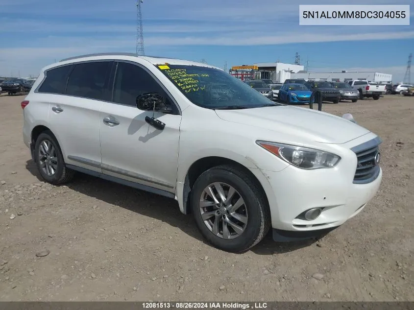 5N1AL0MM8DC304055 2013 Infiniti Jx35