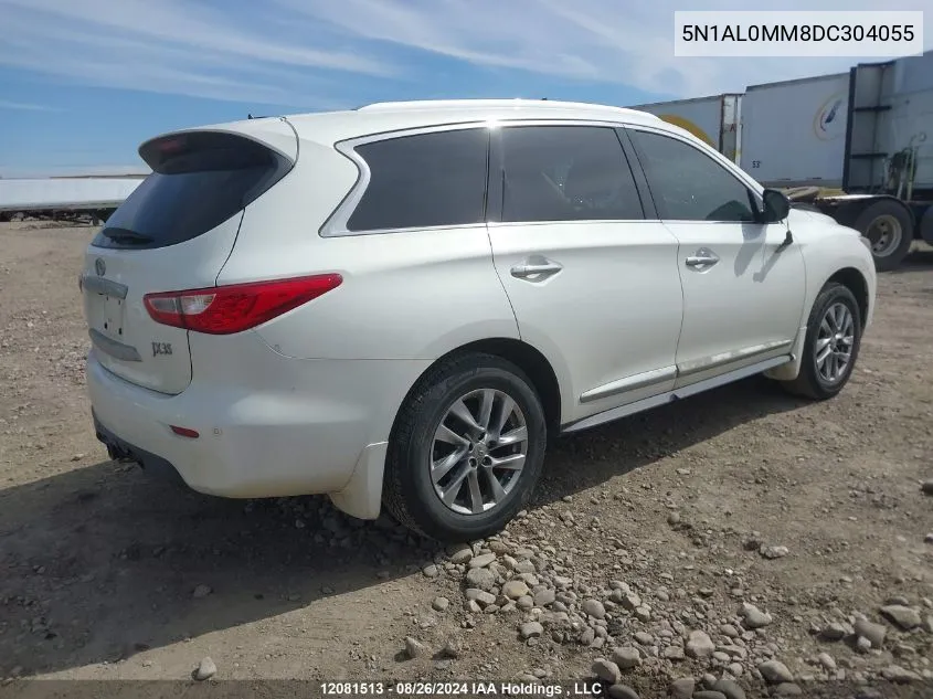 5N1AL0MM8DC304055 2013 Infiniti Jx35