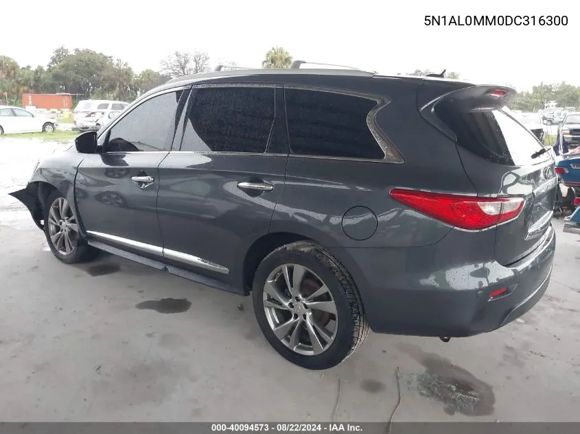 5N1AL0MM0DC316300 2013 Infiniti Jx35