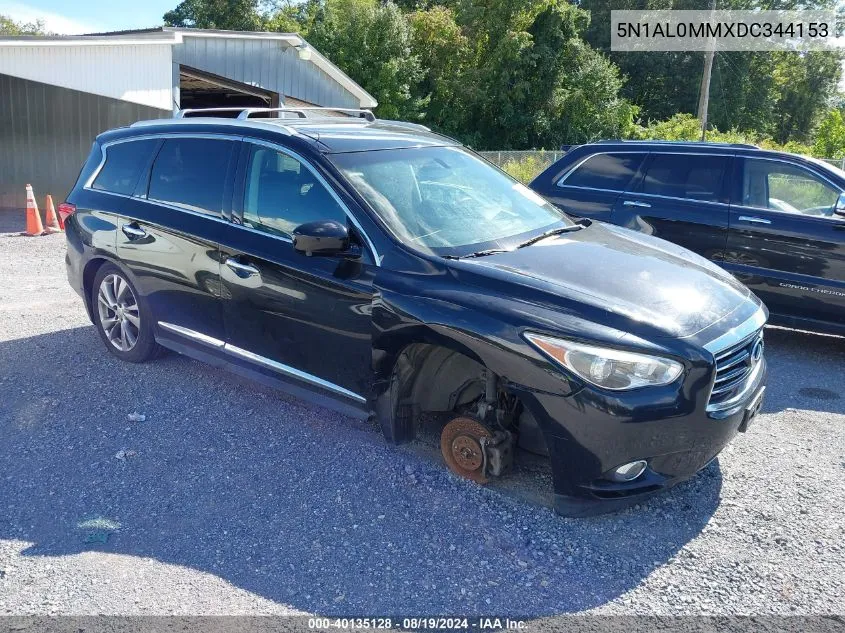 2013 Infiniti Jx35 VIN: 5N1AL0MMXDC344153 Lot: 40135128