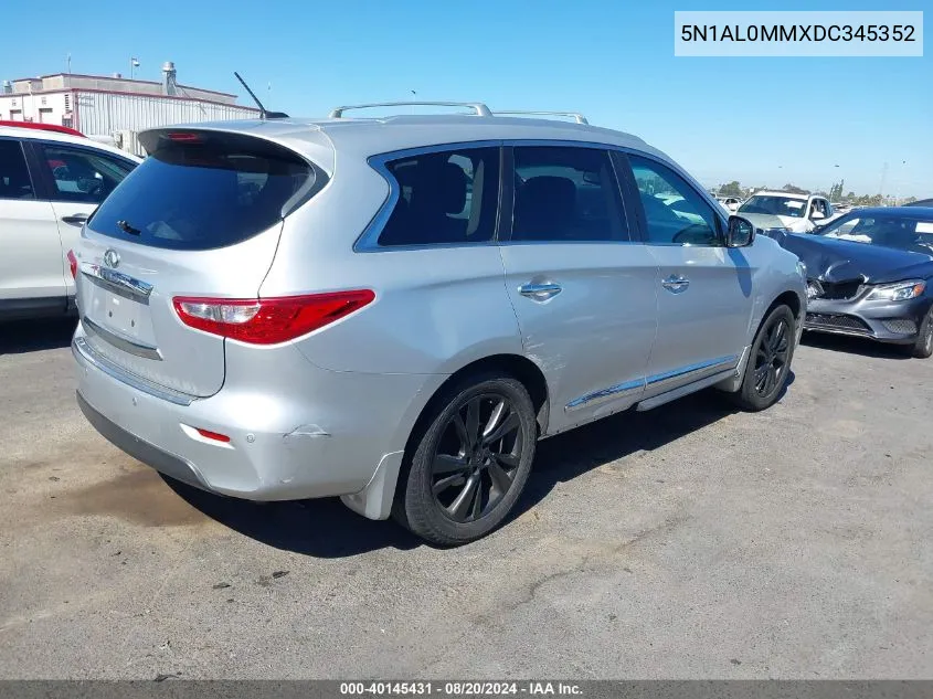 5N1AL0MMXDC345352 2013 Infiniti Jx35